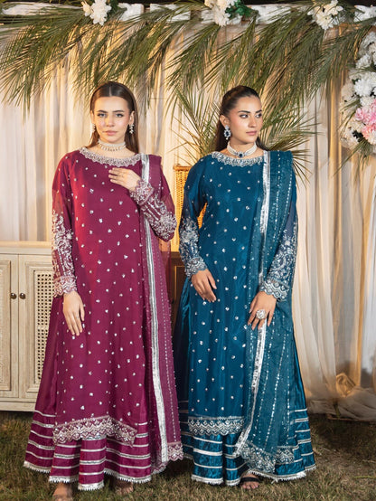 Chiffon Gown 4PC