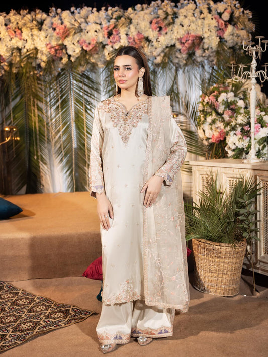 Elegent Silk H/M Long 3PC