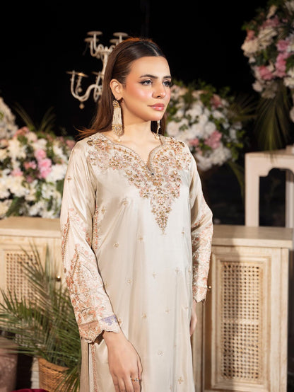 Elegent Silk H/M Long 3PC