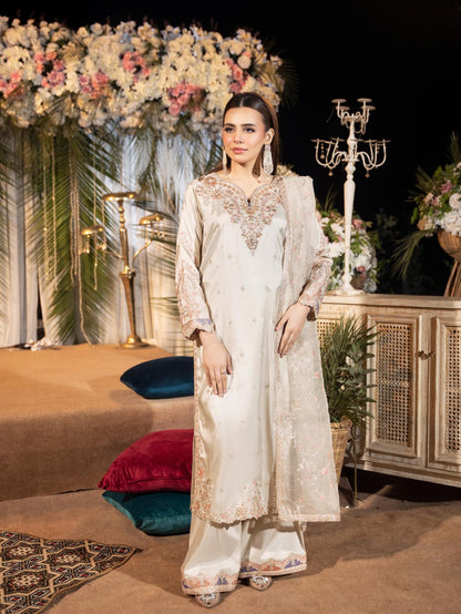 Elegent Silk H/M Long 3PC