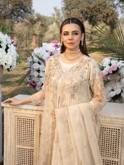 Luxury 4PC Open Gown