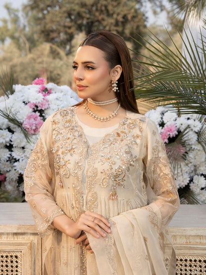 Luxury 4PC Open Gown