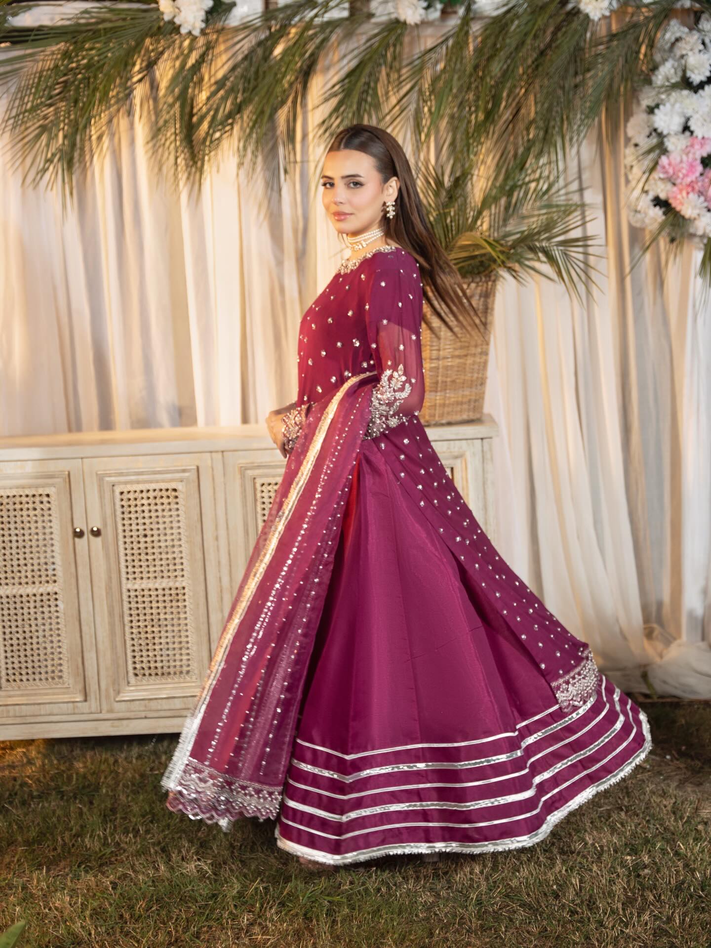 Chiffon Gown 4PC