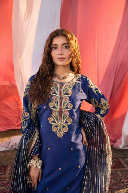 Traditional Royal Blue Festive 3PC