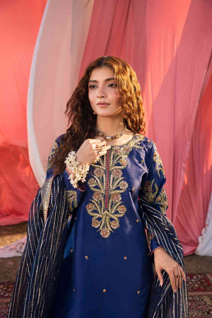 Traditional Royal Blue Festive 3PC